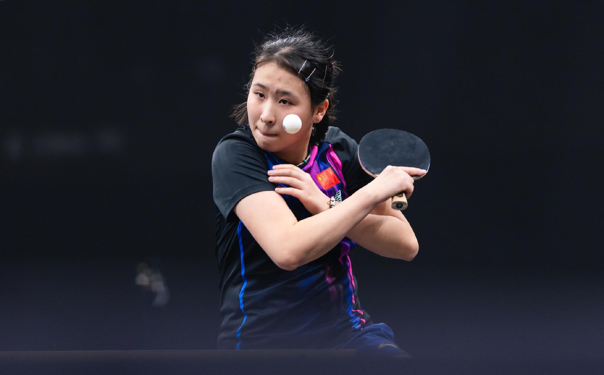 3-1逆转夺三连胜！中国女乒20岁新星崛起：孙颖莎师妹又进化